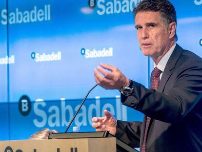  El consejero delegado de Banco Sabadell, Jaume Guardiola