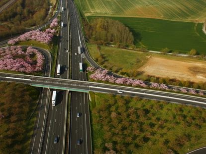 Una autopista de Abertis.