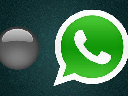 ¿Por qué debes evitar tocar el círculo negro de WhatsApp?