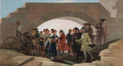 &#039;La boda&#039; (1971-1972), de Francisco de Goya. 