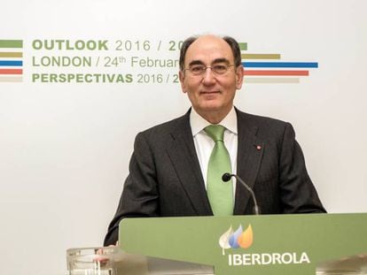Ignacio Sanchez Galan, presidente de Iberdrola.