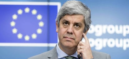 El exministro de finanzas portugués y expresidente del Eurogrupo, Mario Centeno.