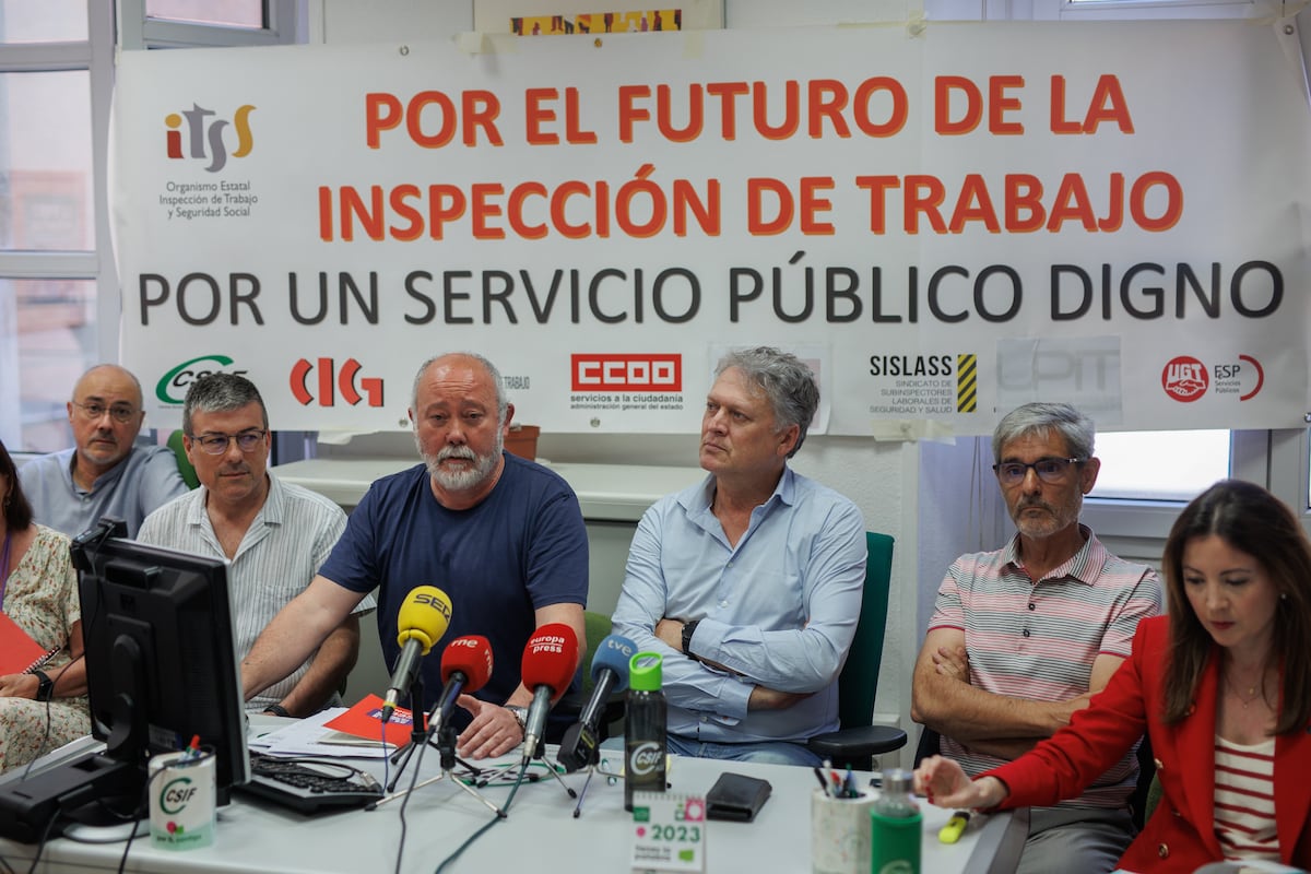 «Si Inspección no funciona los derechos se Caen»: los Inspectores irán a la huelga indefinida del 26 de junio si no hay refuerzos |  Economía