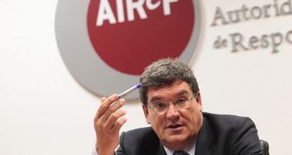 El presidente de la Autoridad Fiscal, Jose Luis Escriva.