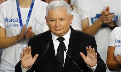 Jaroslaw Kaczynski, líder de Ley y Justicia