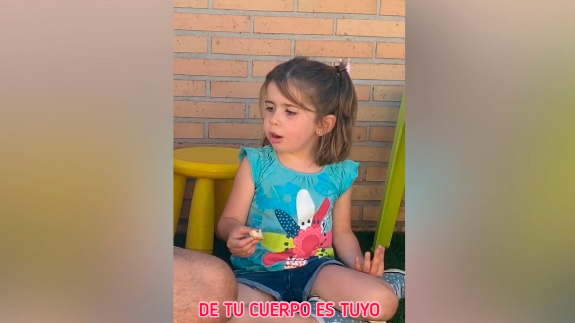 El vídeo viral de María, de cinco años, y su claro mensaje sobre el  consentimiento: “Tu cuerpo lo manejas tú” | Actualidad | Mamas & Papas | EL  PAÍS