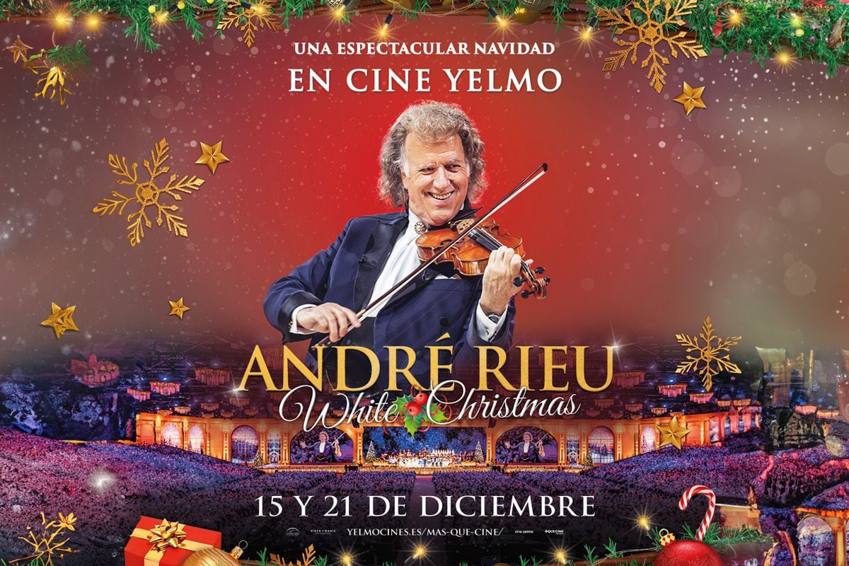 Enjoy ‘André Rieu: White Christmas’ at Cine Yelmo through +Que Cine