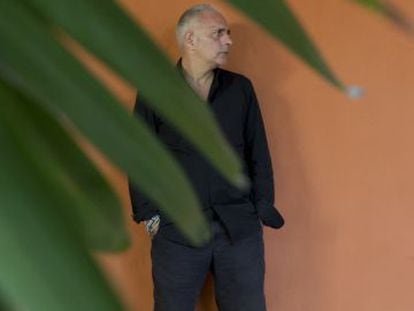 EL escritor ingl&eacute;s Hanif Kureishi en el hotel Santa Clara durante el Hay Festival de Cartagena de Indias 2016.
