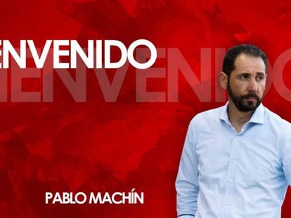 Pablo Machín, nuevo entrenador del Sevilla.