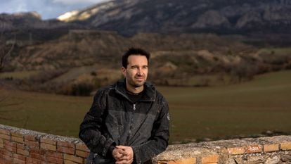 Albert Fontanet, 30, en Sant Romà d' Abella (Lleida). Kike Rincón