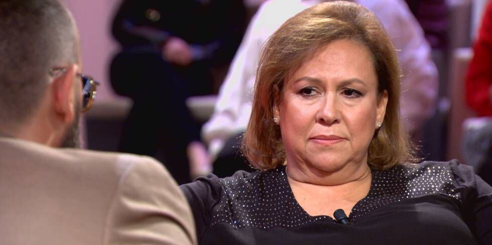 María Isabel, durante una entrevista con Chester, el pasado domingo.