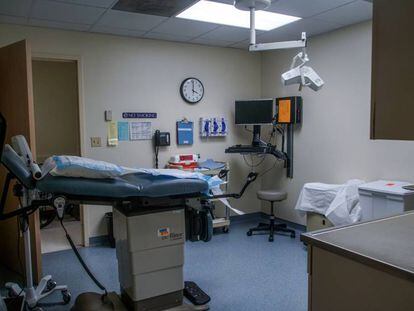 Imagen interior de uno de los centros de salud reproductiva de Planned Parenthood.