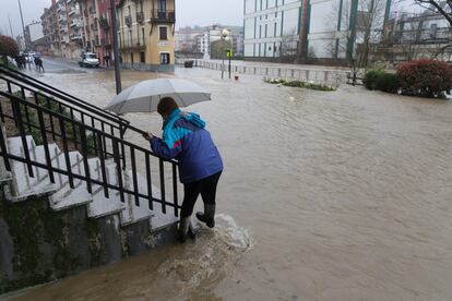 Euskadi desactiva las alertas tras 24 horas de fuertes lluvias que