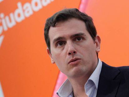 El presidente de Ciudadanos, Albert Rivera.