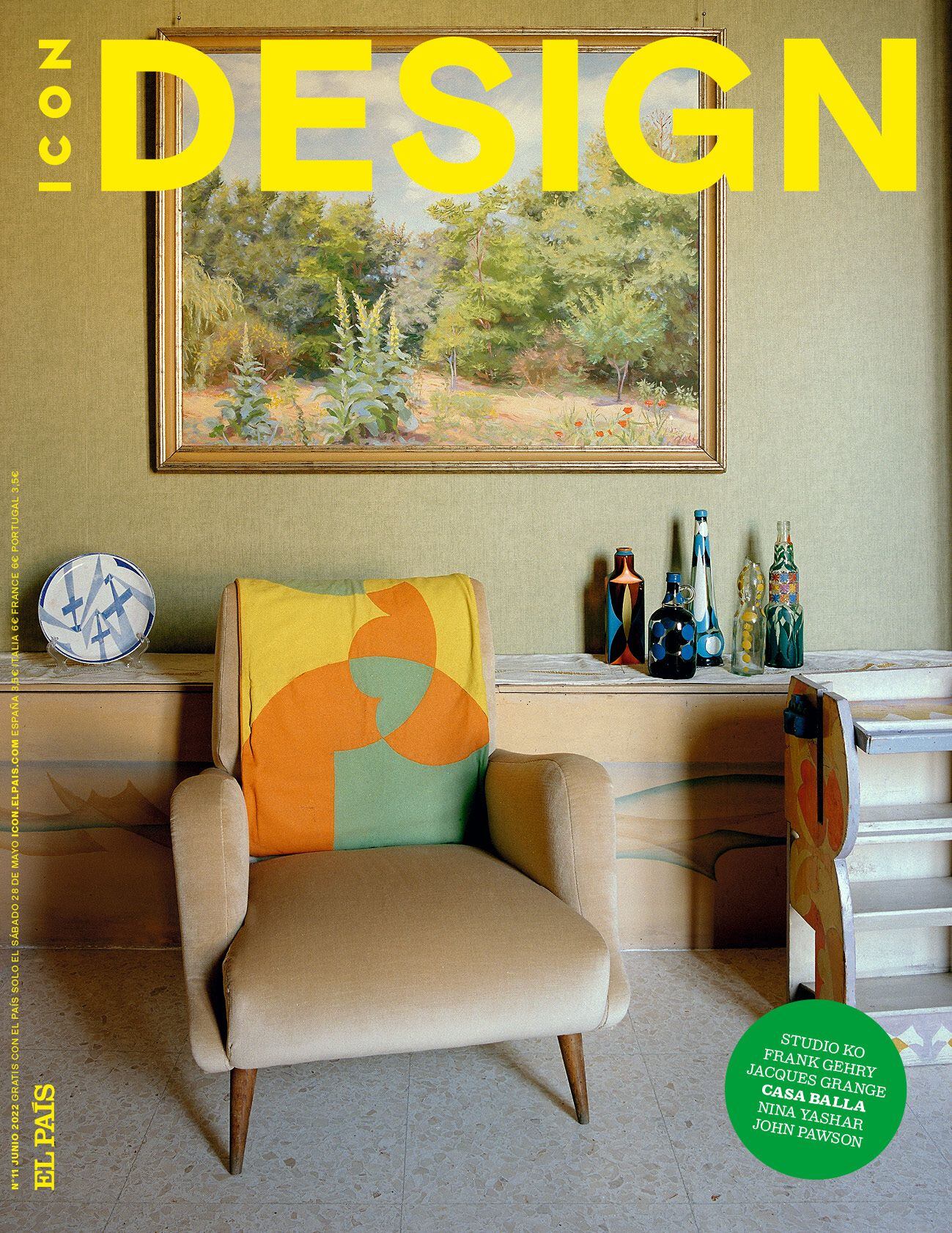 El apartamento que el artista Giacomo Balla transformó durante años en un colorido paraíso futurista para su familia protagoniza nuestra tercera portada.