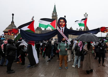 Los partidarios de un incendio en Gaza se manifestarán en Ottawa, sede del gobierno federal, el 9 de marzo.