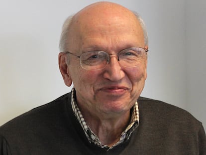 Roger Brockett (1938-2023) en una de sus visitas al ICMAT en España.