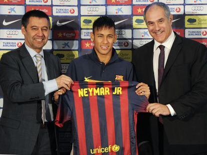 Bartomeu i Neymar.