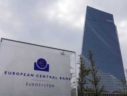 La sede del Banco Central Europeo en Fr&aacute;ncfort.
