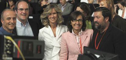 Ángel Gabilondo, Cristina Garmendia, Rosa Aguilar y Francisco Caamaño.