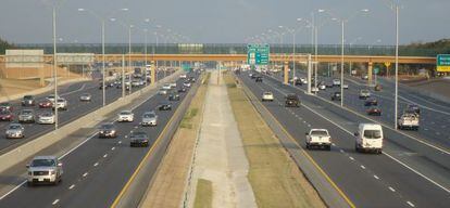 Autopista de peaje North Tarrant Express (NTE) entre Dallas y Fort Worth, construida por Ferrovial. 