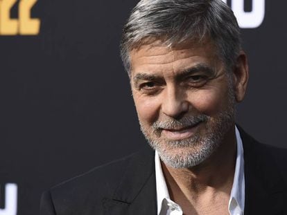 El actor George Clooney.