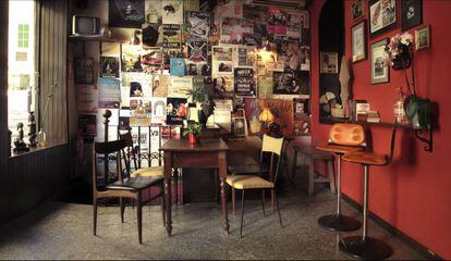 Interior del Café l’Antiquari, en Palma.
