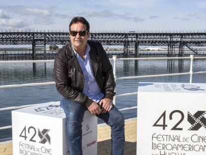 El actor y director cubano Jorge Perugorr&iacute;a, en Huelva. 