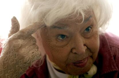 La feminista egipcia Nawal al Saadawi.