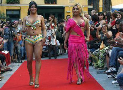 Las prostitutas de Madrid celebran un desfile de moda para defender la libertad sexual