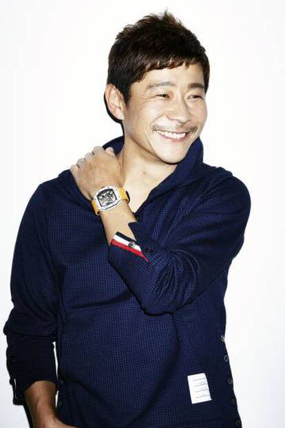 El coleccionista japonés Yusaku Maezawa