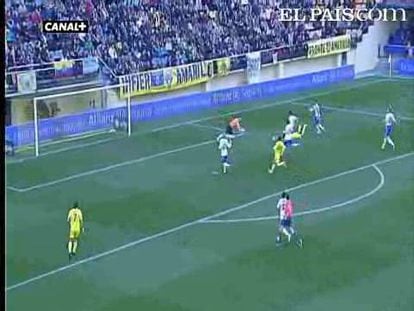 El Villarreal soluciona el partido en media hora