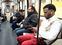 16-03-20. (DVD 992). Varios pasajeros usan la linea 6 de Metro en Madrid  usando mascarillas a causa del coronavirus.
Jaime Villanueva