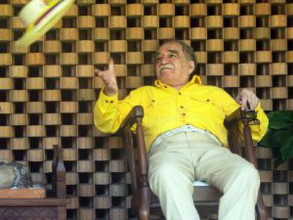 Gabriel García Márquez en su casa © Daniel Mordzinski