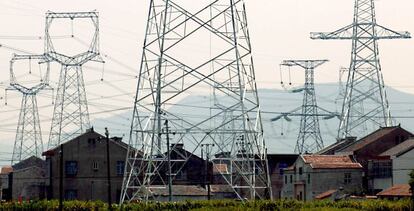 Tendidos eléctricos.