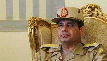 Abdel Fatah al Sisi, ministro de Defensa de Egipto. 