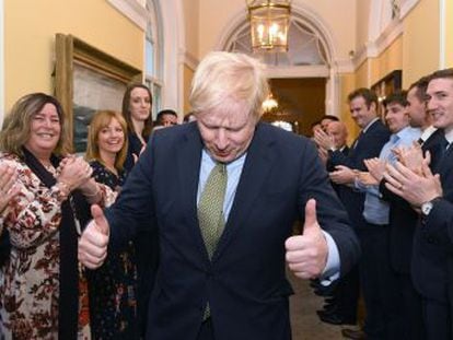 El candidato conservador tiene vía libre para sacar adelante el Brexit