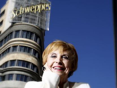 Mar&iacute;a Luisa Merlo, en Gran V&iacute;a.