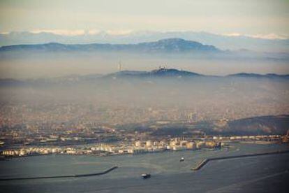 'Barcelona amb aire contaminat', de Jon Tugores (Institut Ramon Llull)