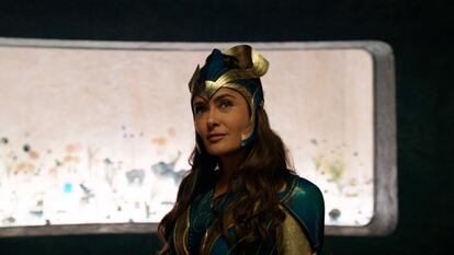 Salma Hayek, en una escena de 'Eternals'.
