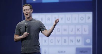 Zuckerberg, presidente de Facebook, en marzo, en San Francisco.