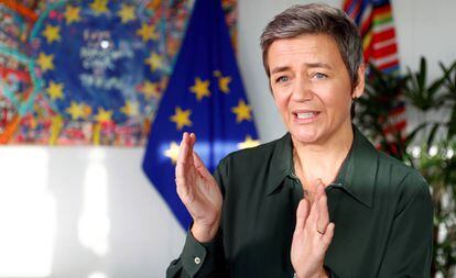 La comisaria europea de Competencia, Margrethe Vestager.