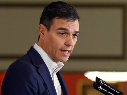 Pedro S&aacute;nchez, secretario general del PSOE.