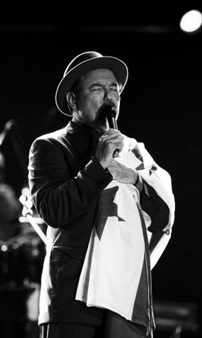 El cantante Rubén Blades.