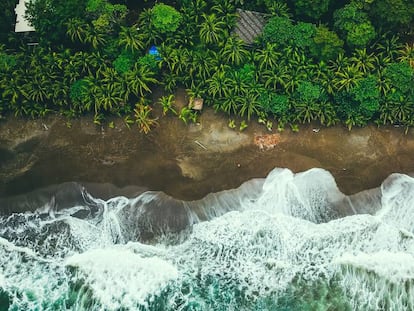 Una playa en Cambutal, en Panamá.