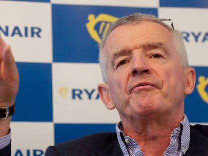 El CEO de Ryanair Group, Michael O'Leary. 