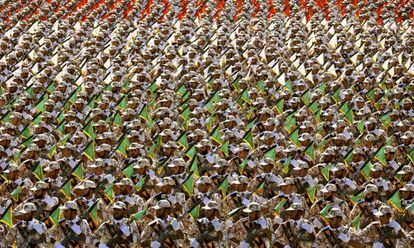 Miembros de la Guardia Revolucionaria en 2014.
