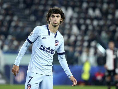 Joao Félix, durante el partido ante la Juventus.