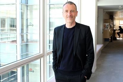 Emmanuel Faber, presidente de Danone, en la sede de la compañía en París.