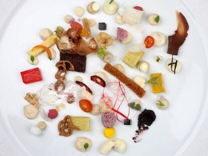 'Anarquía', postre de Jordi Roca para El celler de Can Roca.